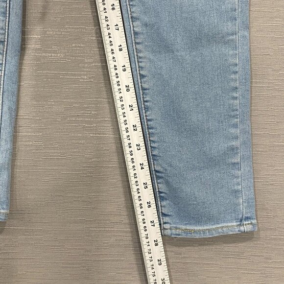 Levi's 720 Jeans Womens 30 x 28 High Rise Super Skinny Light Wash Stretch Denim - Picture 9 of 15